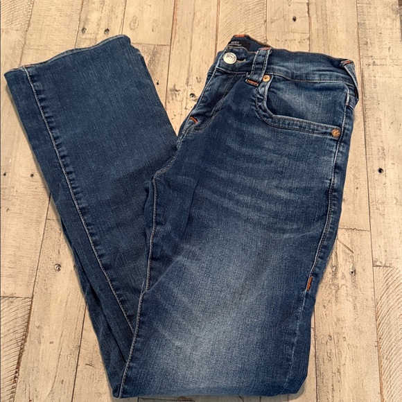 True Religion Men's Ricky Relaxed Straight Blue Jeans Size 30 - Picture 1 of 12